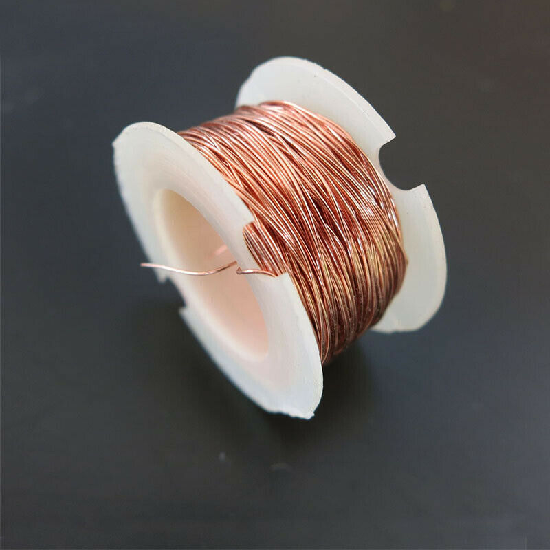 10m Magnet Wire 0.5mm Enameled Copper Wire Magnetic Coil Winding For Making NEW