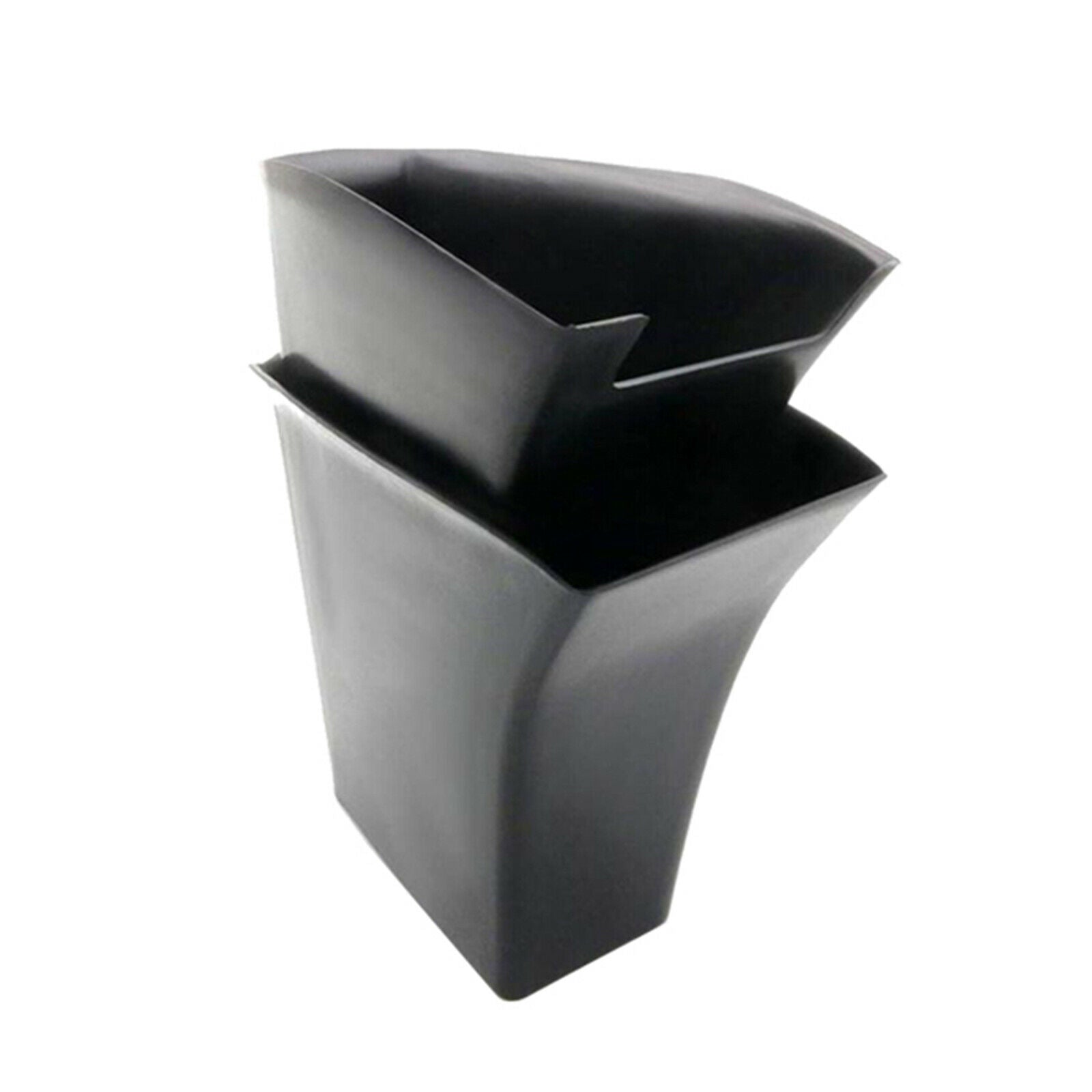 4x Car Side Door Storage Box for Tesla Functional Cover Handle Phone Parts