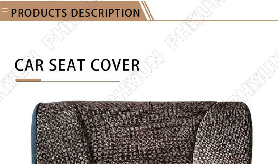 For 1998-2002 Dodge Ram 1500 2500 3500 SLT Left Side Front Seat Cover Gray Linen