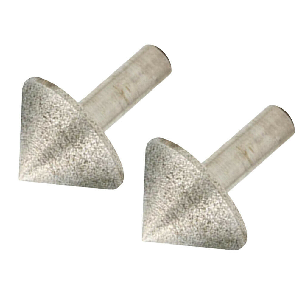 2 Pieces Countersink Deburring Mills 45mm HSS Chamfering Tool Remove Deburring