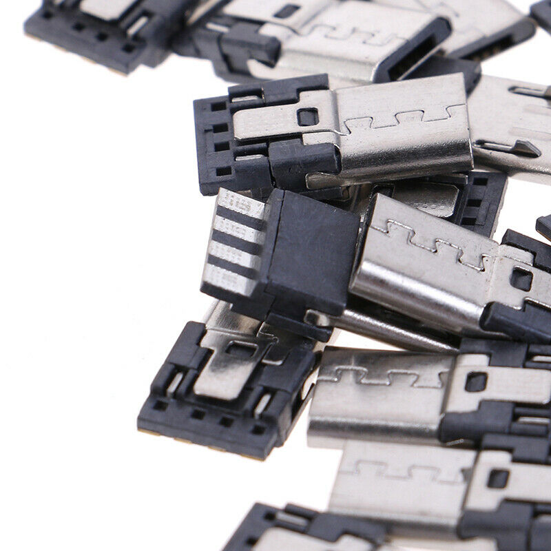 20Pcs 4 Pin USB Connector Jack Tail USB Plug Sockect Terminals Male Connect r Kt