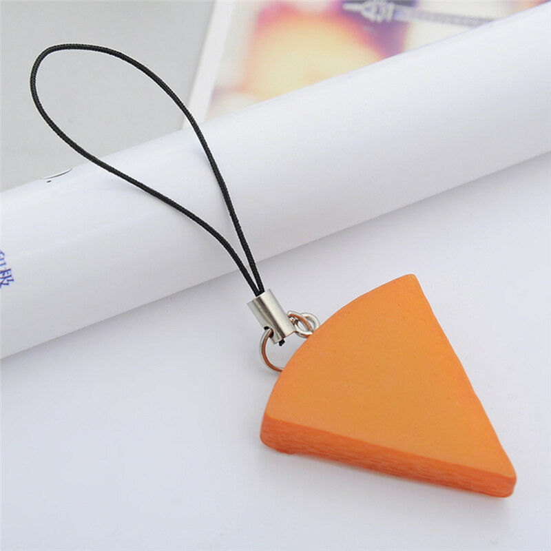 Pizza Pendant Keychain Keyring Best Friends Bag Key Ring Jewelr.l8