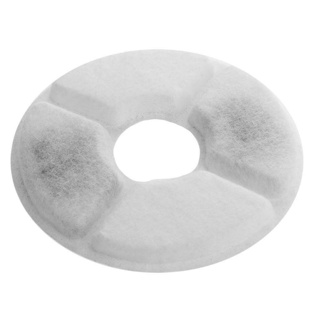4pcs Pet Fountain Automatic Water Dispenser Activated Carbon Filters Pads @