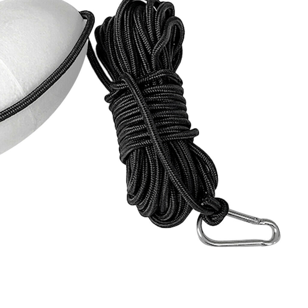 2 Pieces Heavy Duty 30ft/9.1m Kayak Float Drift Anchor Tow Rope Tow Line Throw