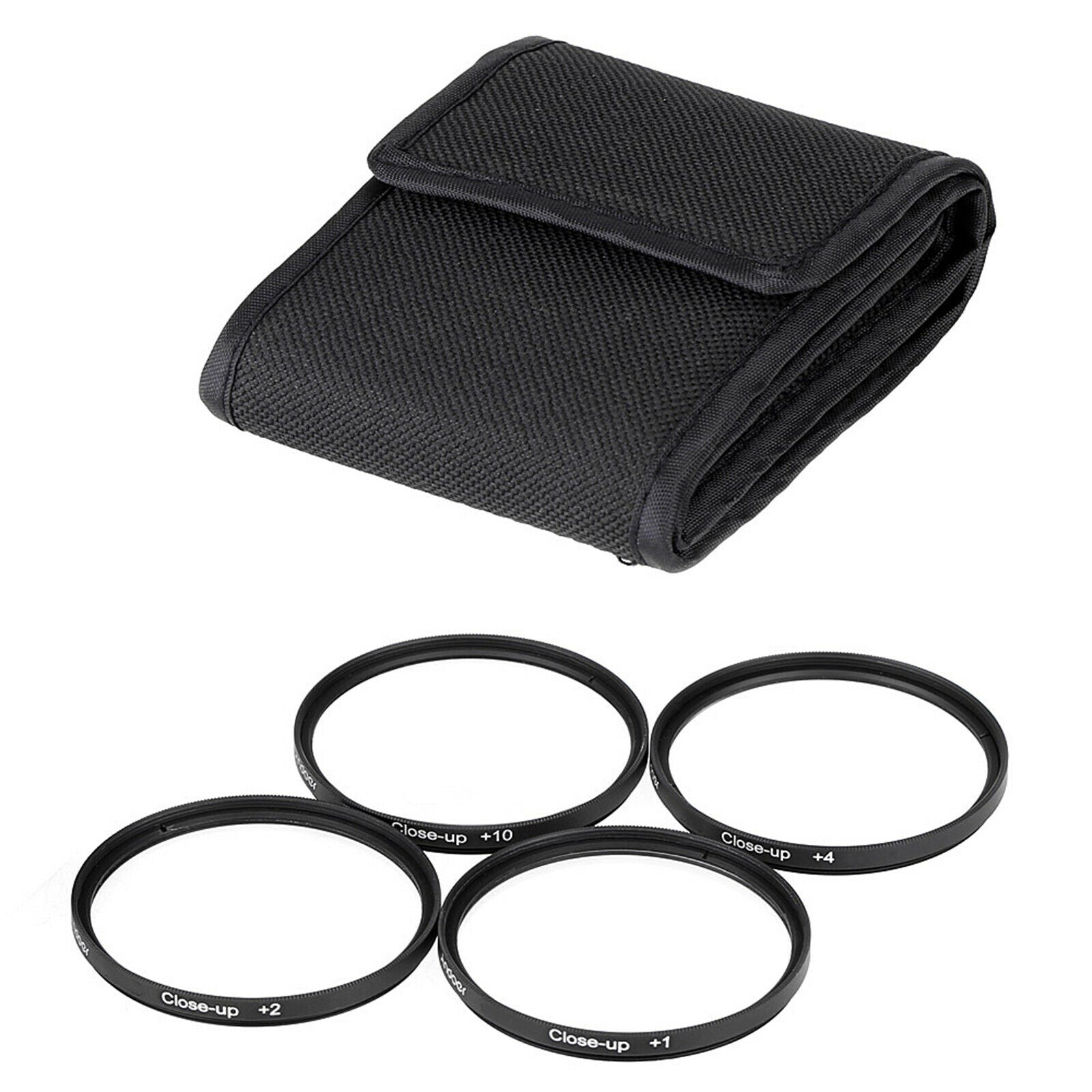 Close-up Kit +1 +2 +4 +10 Lens Set Optical Glass for Digital Cameras 67mm