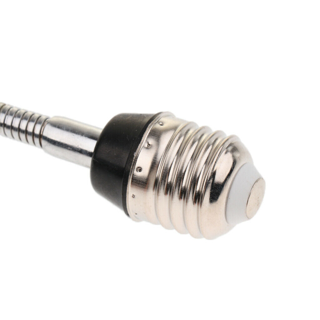 E27   Extension Adjustable Medium Light Bulb Socket Converter