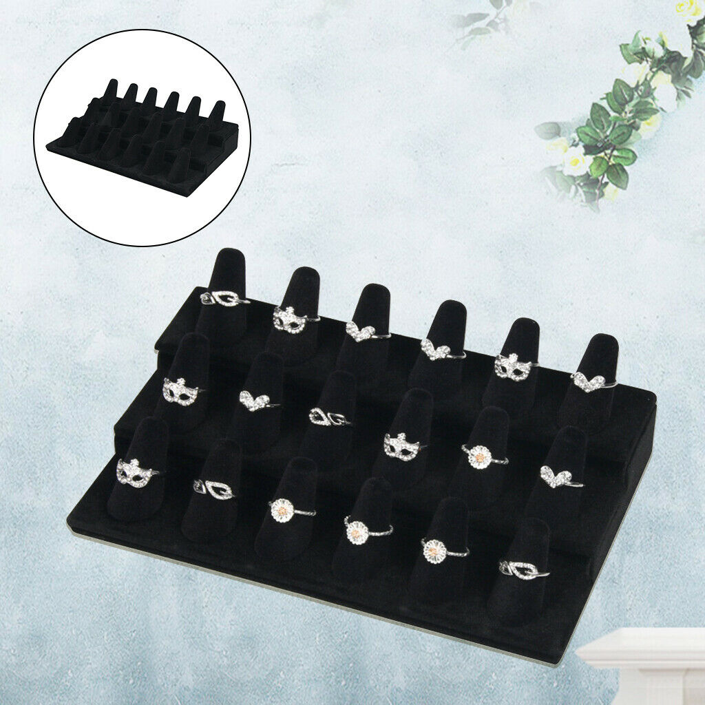 Bracelet Rack + Wooden Ring Display Holder for Bangle Headdress Girl Shows