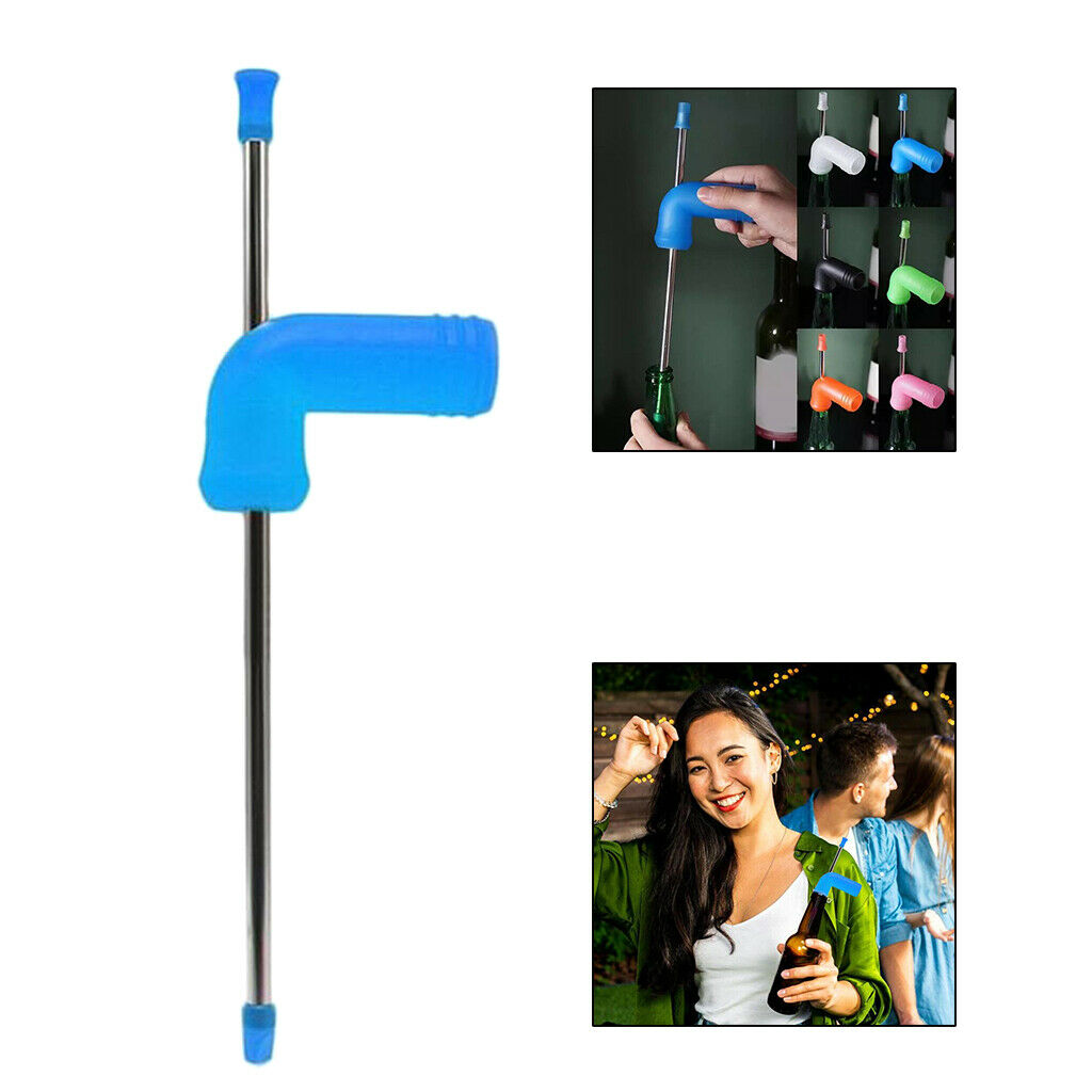 Plastic Beer Snorkel Dispenser Drink Bong Bar Club Entertainment Beverage