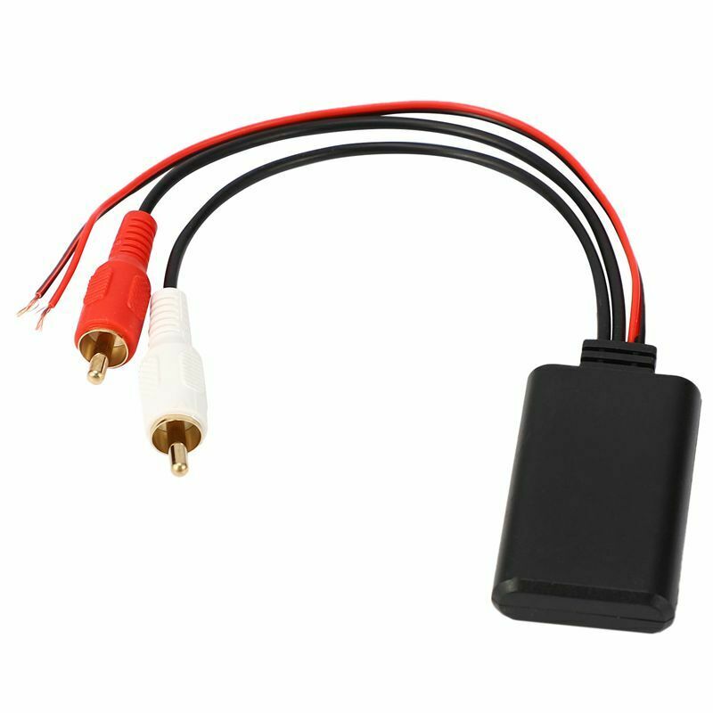 3X(Car Universal Wireless Bluetooth Module Music Adapter Rca Aux Audio Cabl4D2)