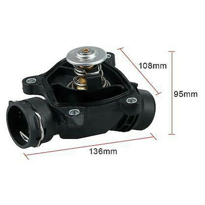 Thermostat with Housing Coolant Opening Temperature 88 Degree for - 11517787S3P4