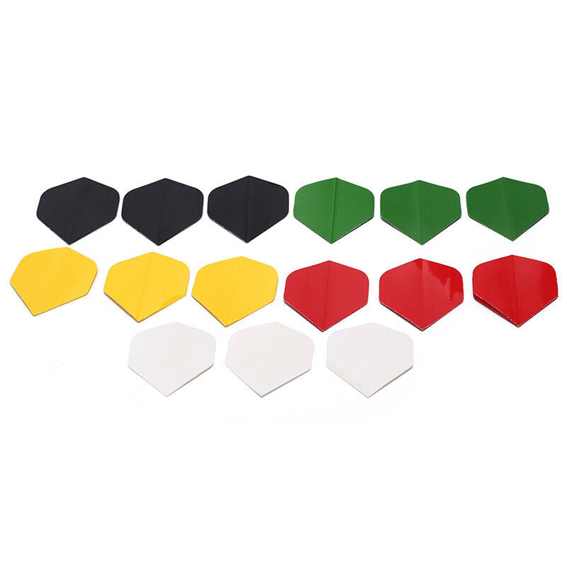 15pcs dart flights nice darts flight mixed color for outdoor darts wing ta.l8