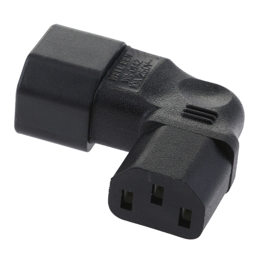IEC320 C14 to C13 Male to Female 3 Prong SF Cable AC Power Adapter