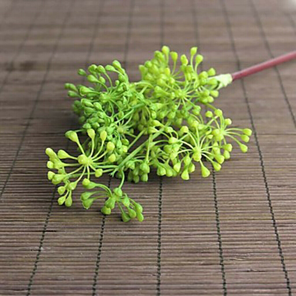 1Piece Artificial Plant Trigeminal Coriaria Bouquet Home Office Decor Green