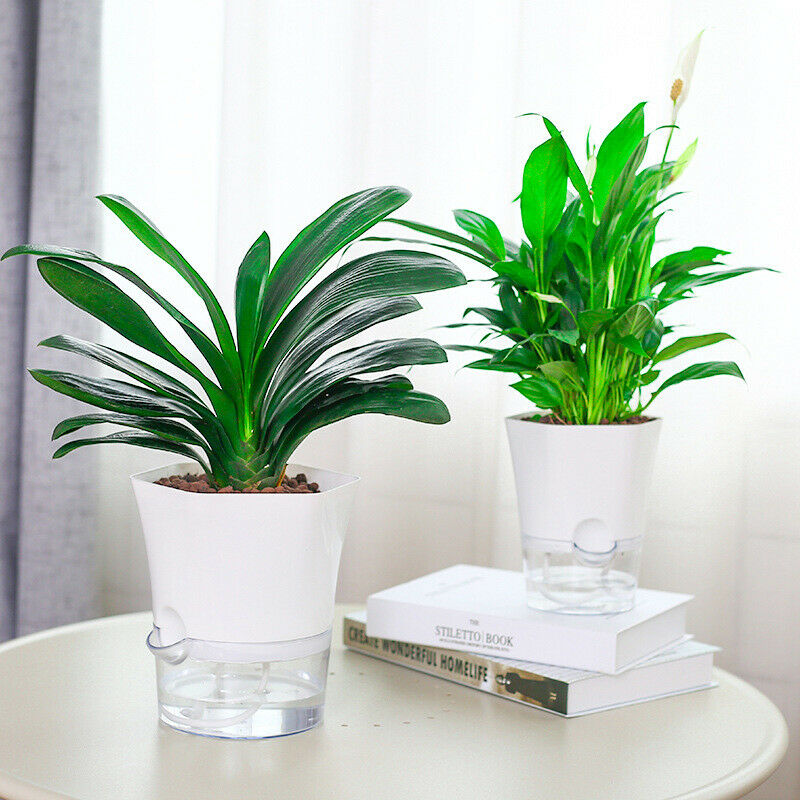 Garden Auto Irrigate Flower Pot Home Automatic Water Absorption Succulent.l8