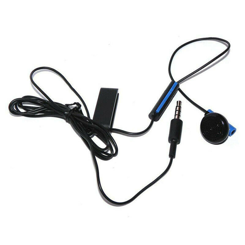 Gaming Earphone Joystick Controller Earphone Replacement For PS4 with Mic Clip