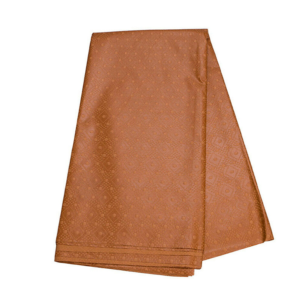 91x120cm African Polyester Soft Jacquard Cloth Fabric DIY Garment Sewing Supply