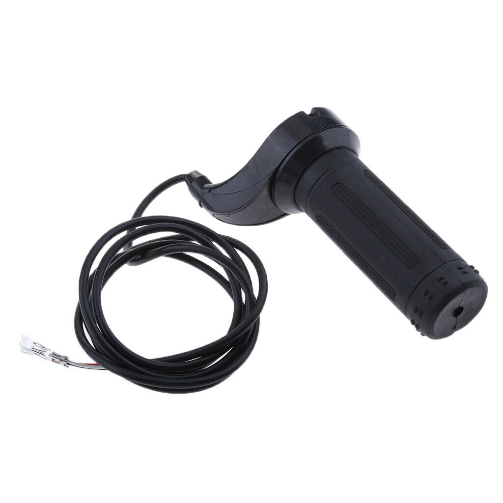 24/36/48V 3 Wires E-Bike 7/8" Handlebar Twist Throttle Grip Speed Controler