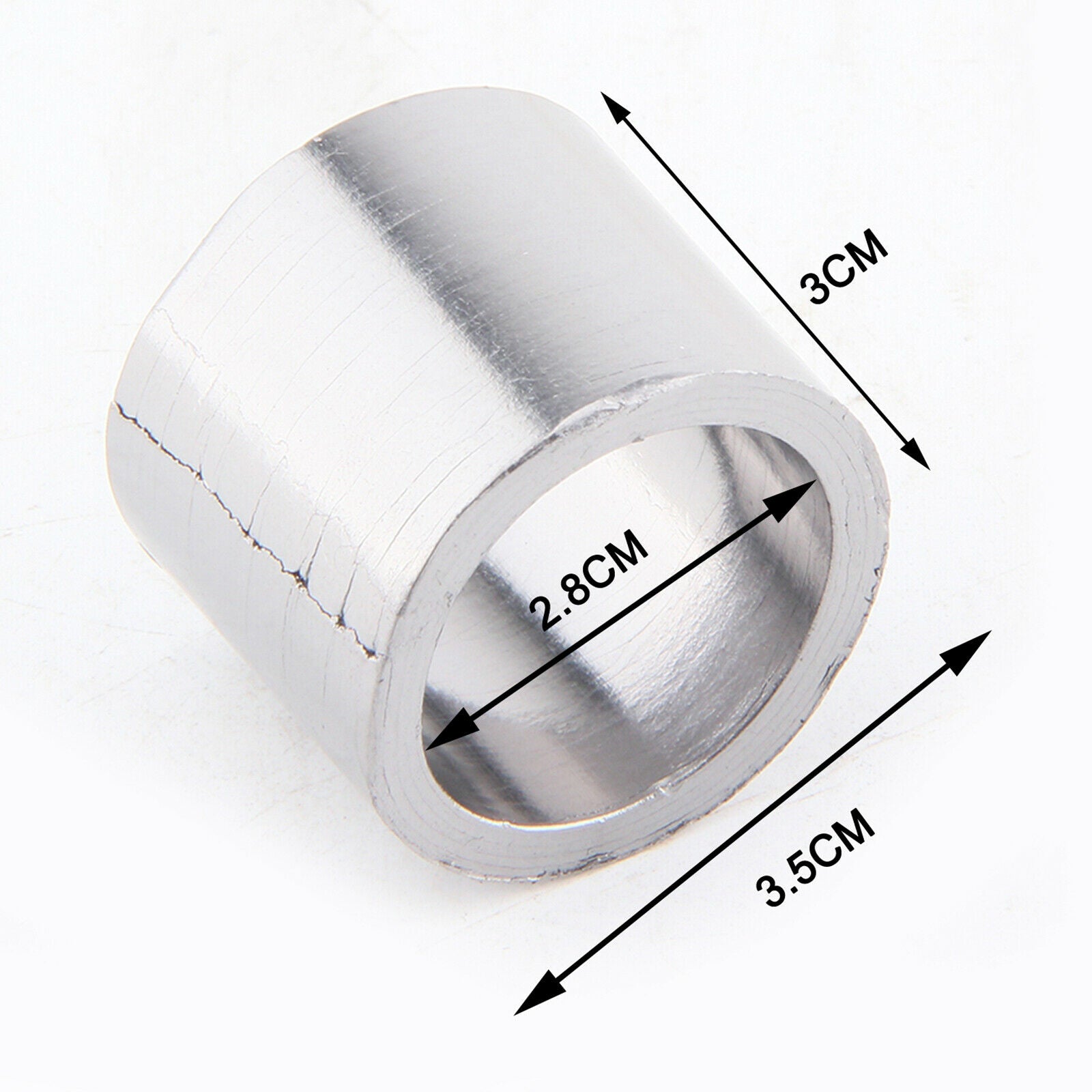 Motocross Motorcycle Exhaust Pipe Adapter - Reducer Muffler Connector Exhauster
