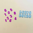 Numbers Metal Cutting Dies Stencil Scrapbooking DIY Album Stamp Paper Embossing