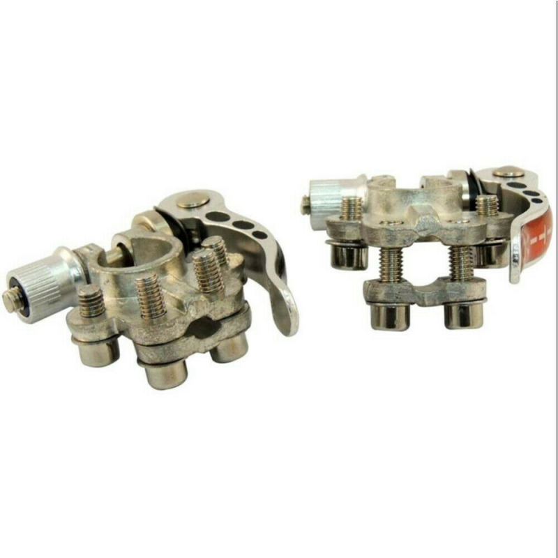New Tool 2X Battery Terminal Connector Clamp Quick Release Adjustment Disconnect