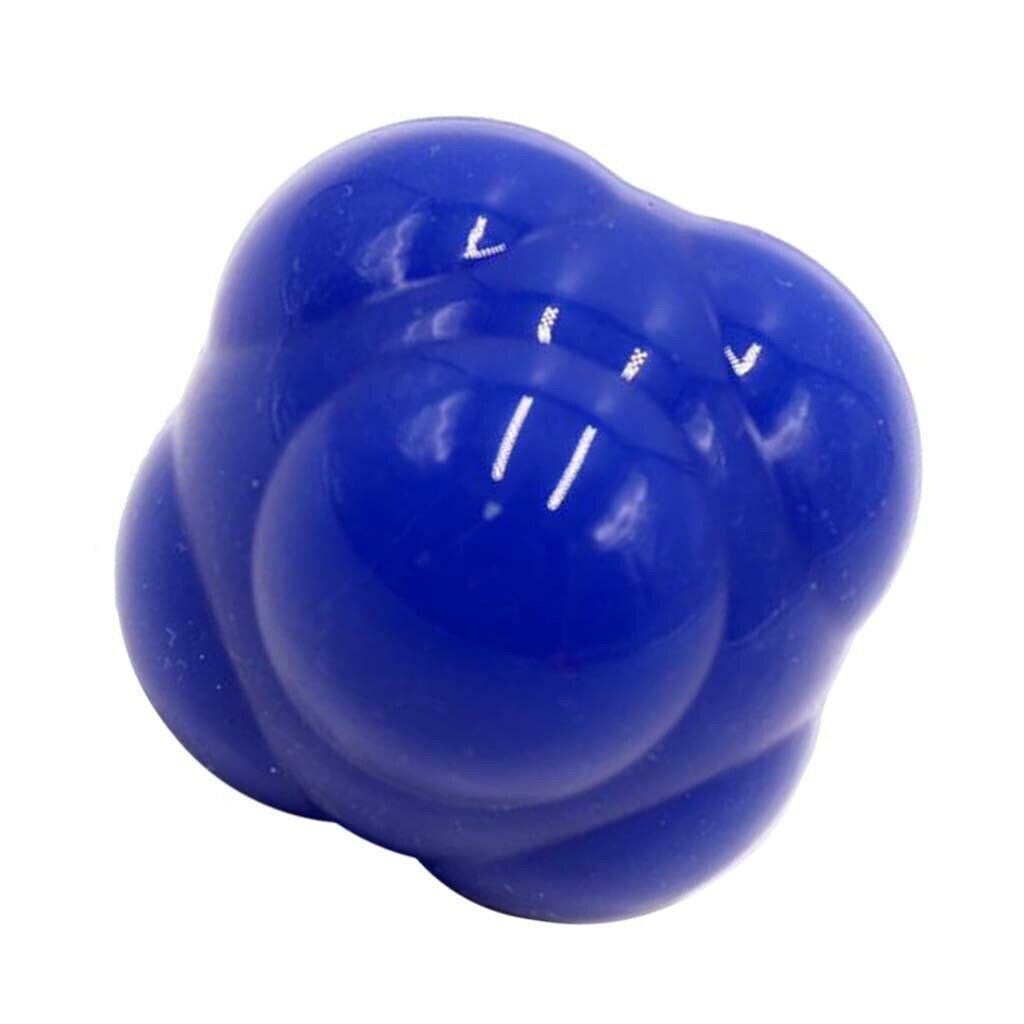 Velocity Training Balls Hexagon Reaction Ball Fitness Massage Ball Dark Blue