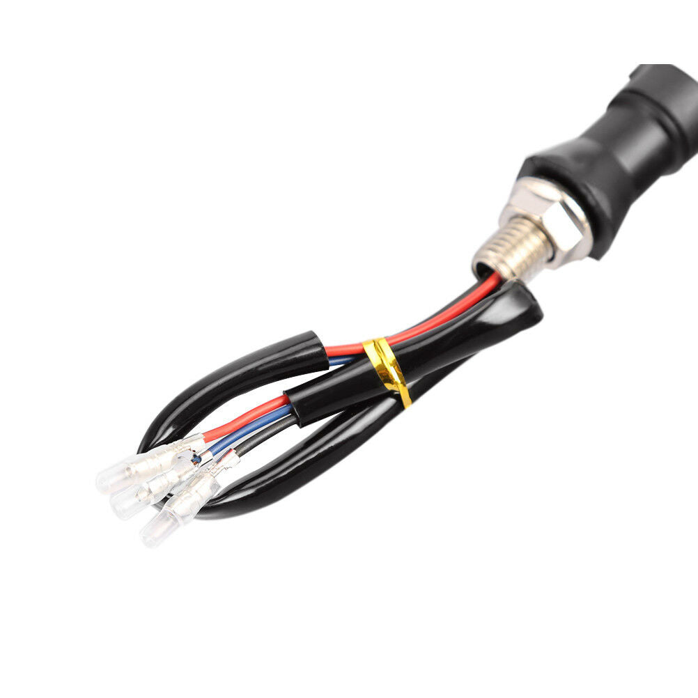 1x Motorcycle Motorbike Smoke14LED Turn Signal Amber Lights Lamp Indicator.l8