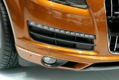 Fit for Audi Q7 2010-2015 Fog Light Trim Driving Lamp Spoiler Trim LEFT + RIGHT
