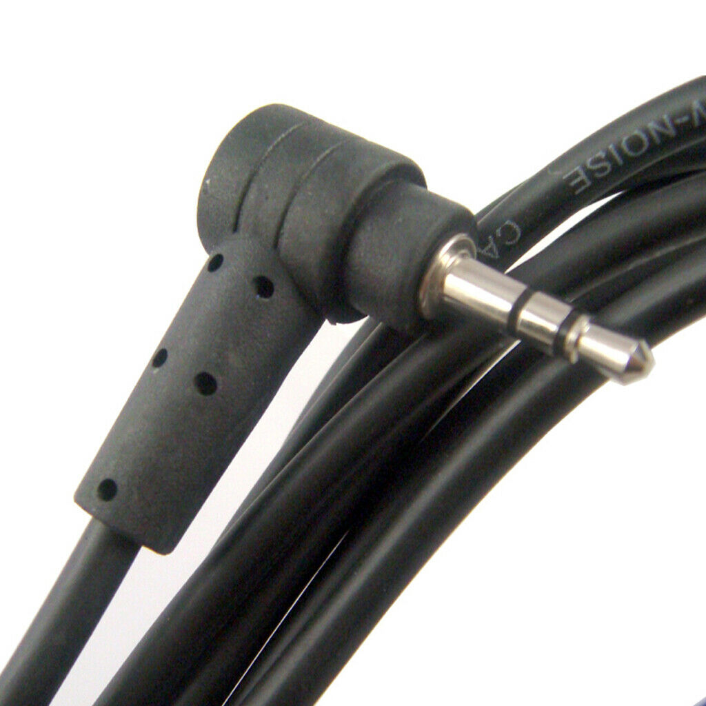 6.35mm 1/4" Guitar Bass Amp Amplifier Cable for Instrument Straight to Right