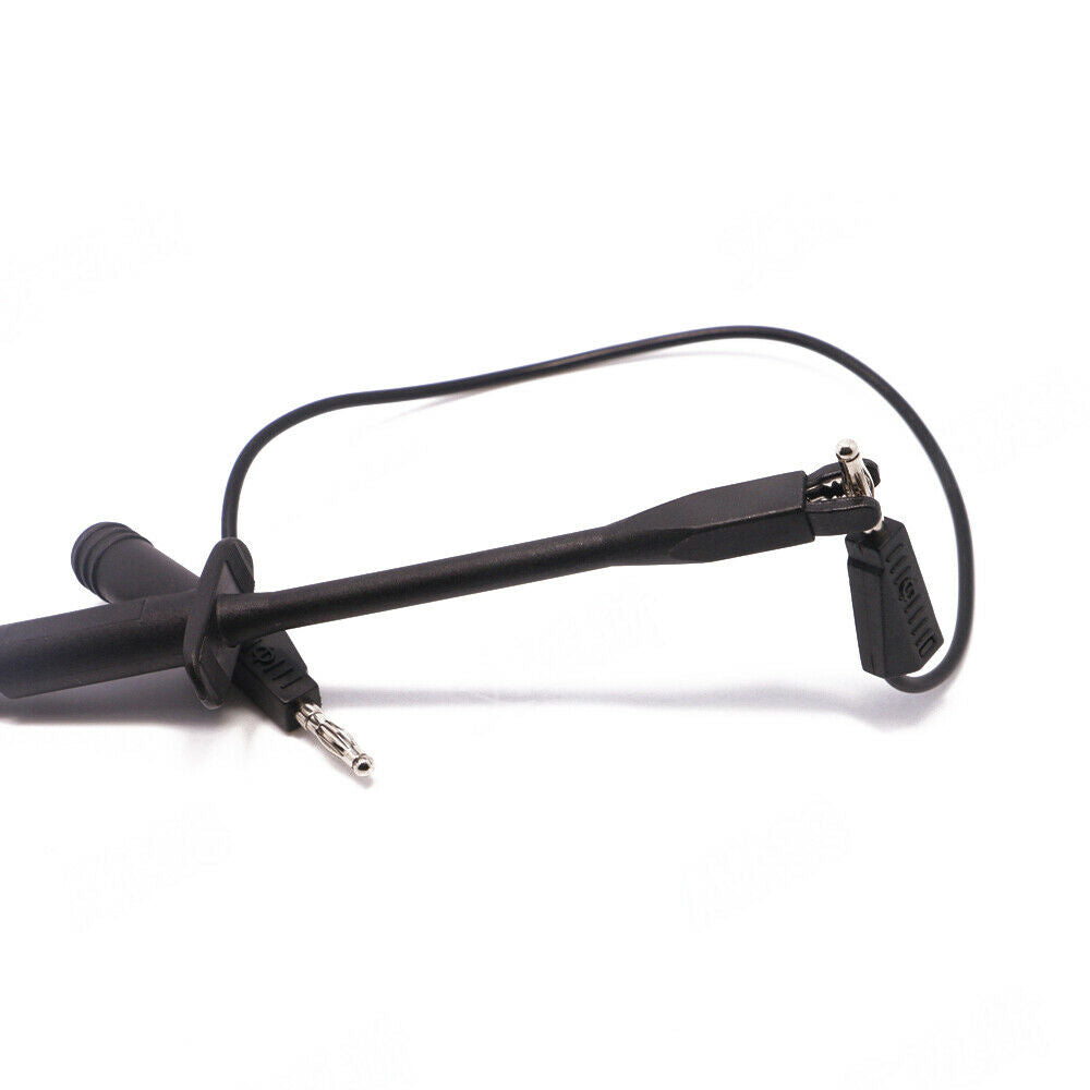 1pair 4mm Safety Alligator Clip Test Hook 1000V with Socket PA Plastic Shell