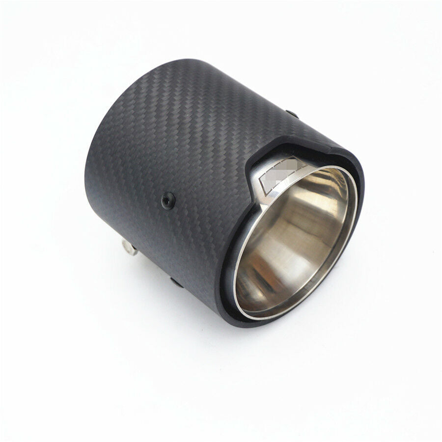 Universal 100% Real Carbon Fiber Exhaust tip For BMW M Performance exhaust pipe