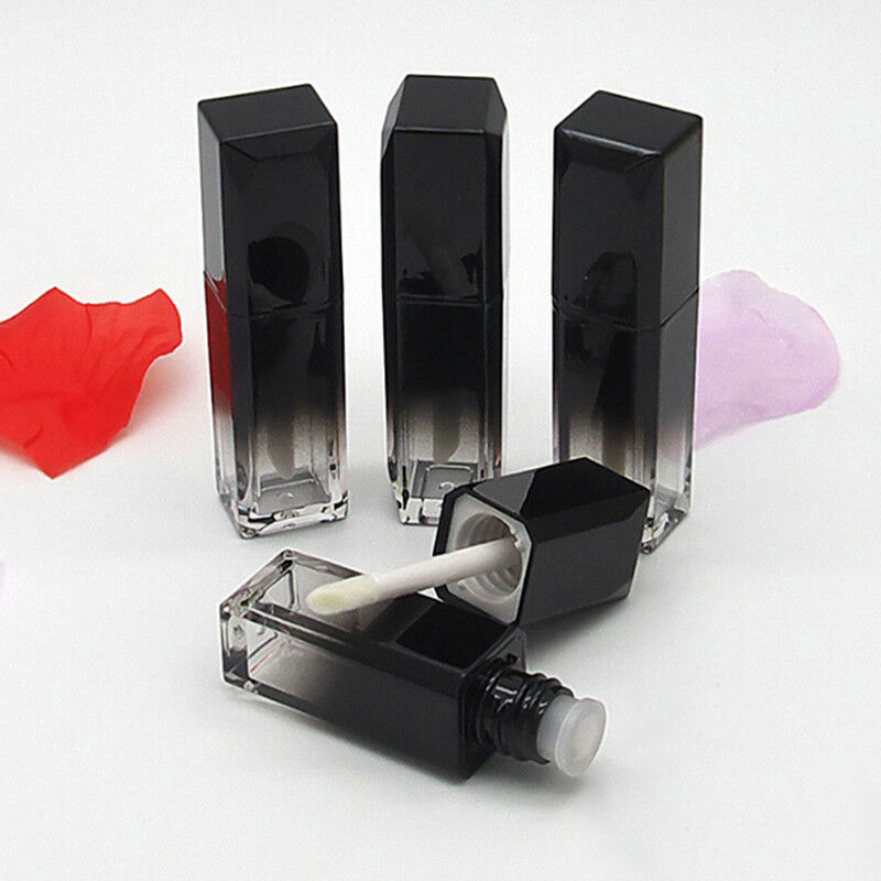 Empty mini lip gloss tubes vials bottles samples sponge applicator 4.5ml RAS SJ