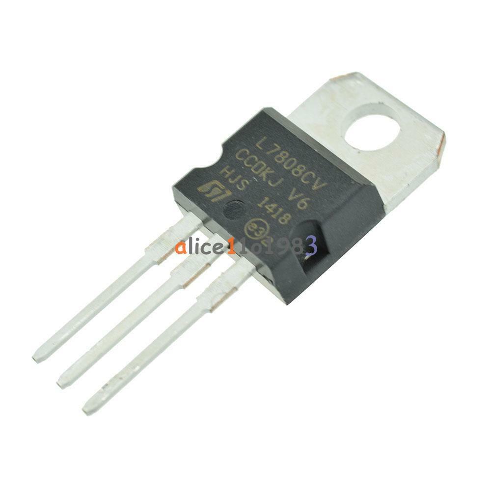 5pcs 7808 L7808 L7808CV LM7808 8V Voltage Regulator TO-220