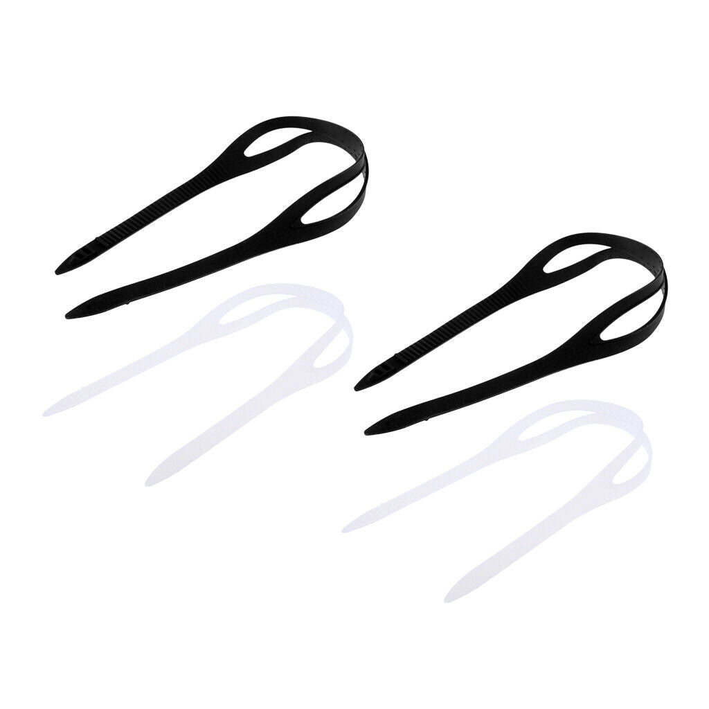 4x Swim Goggles Spectacles Eyewear Straps Rope Flexible Glasses Cord Spare
