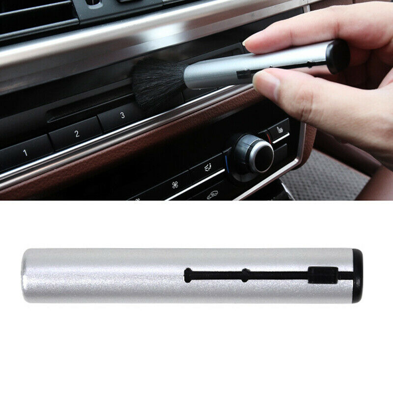 Car Air Conditioning Outlet Cleaning Brush Dust Sweep Tool Portable Universal