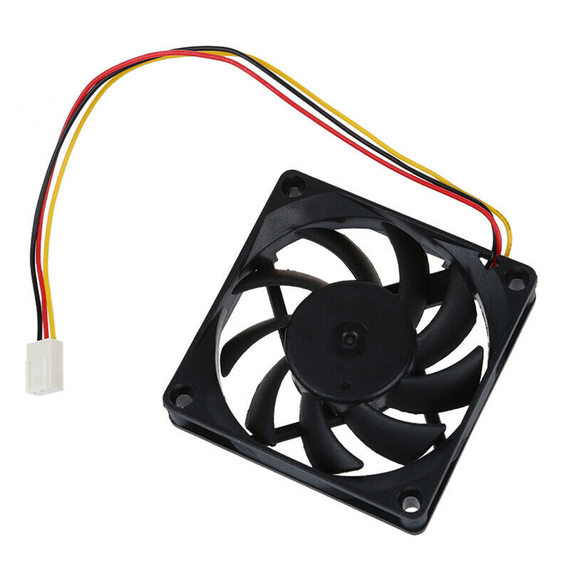 70mm PC Chassis Computer Case 3 Pin Fan Cooling Cooler P1V7V7