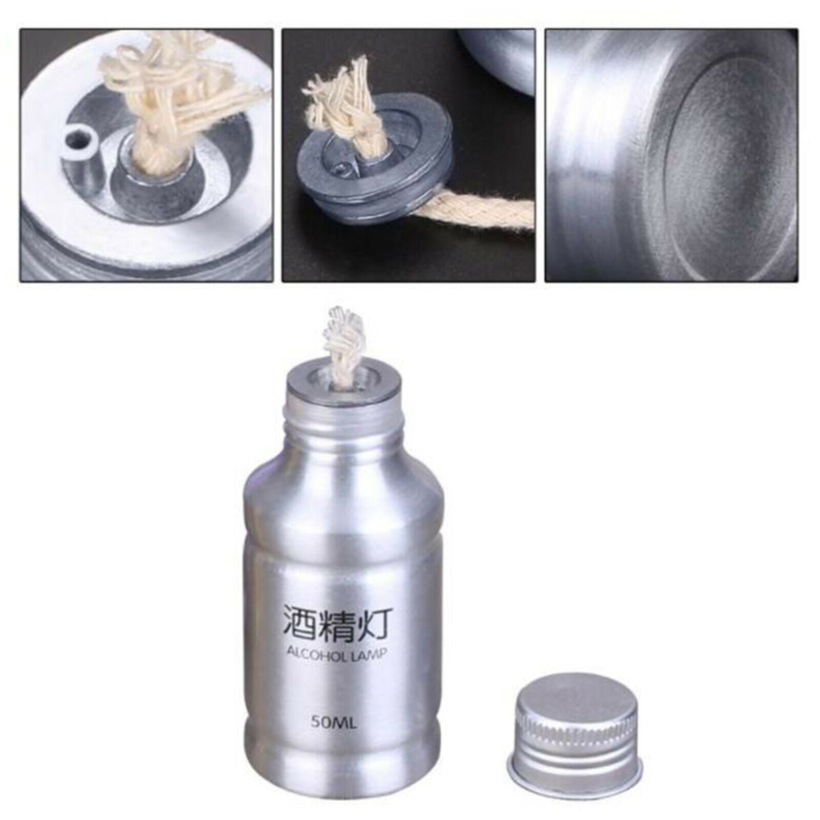 1Pc Alcohol Burner Alcohol Liquid for Survival Chemistry Lab Equipment