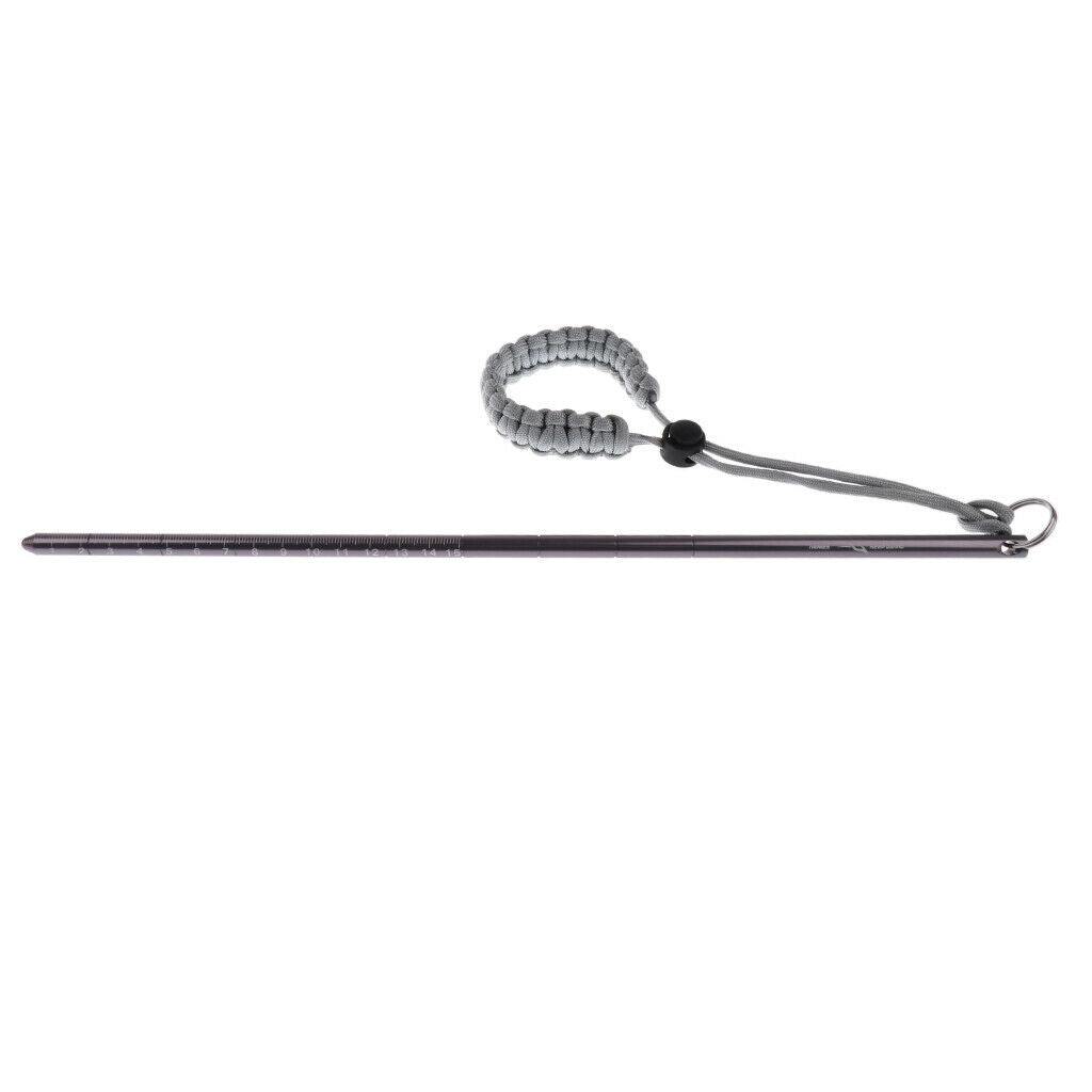 3Pcs Aluminum Scuba Pointer Stick Shaker Pointer Rod w/ Landyard