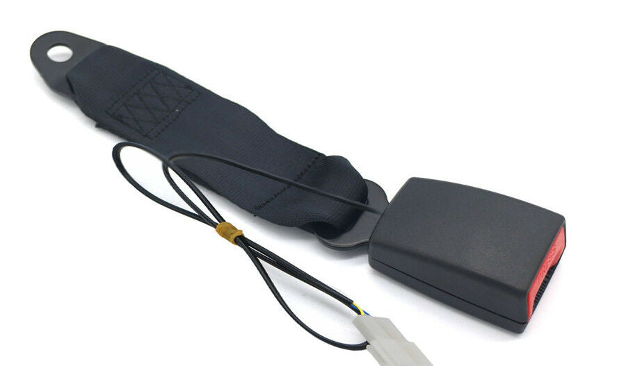 1PC Seat Belt Buckle Black with Warning Cable Car Safety Driving Protection Tool