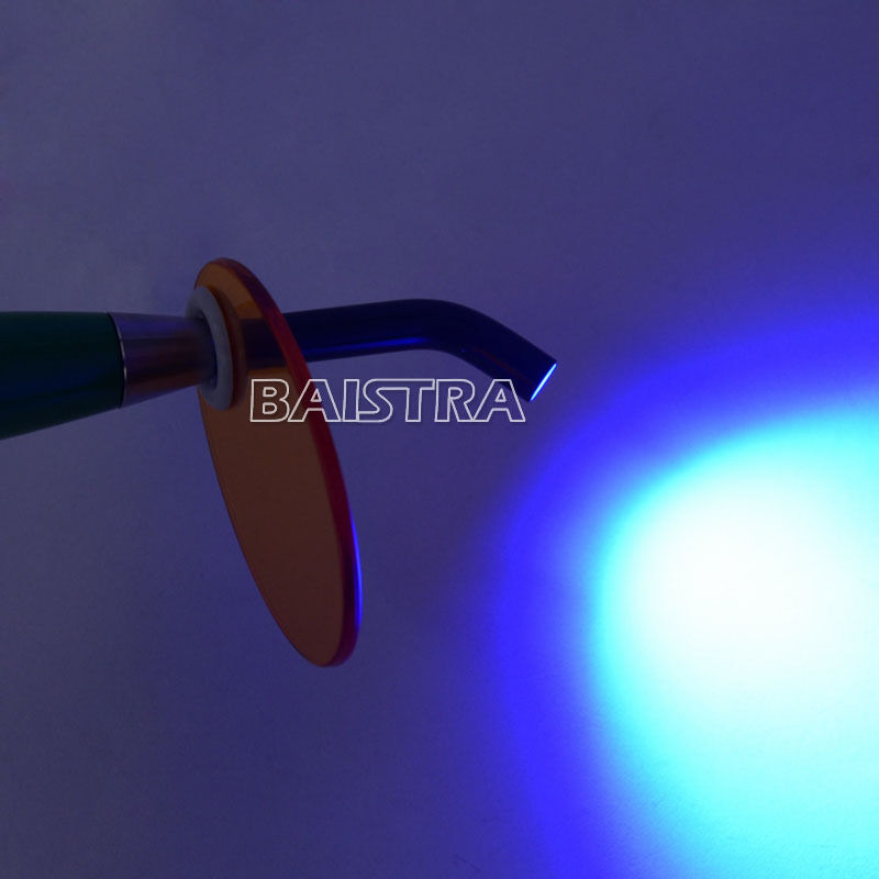 LED Dental Curing Light Lamp Teeth Whitening Plastic Handle Colorful 3 Modes