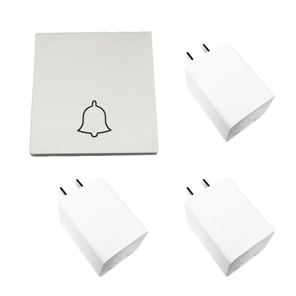 Waterproof Wireless Doorbell Self Powered No Battery Door Bell 38