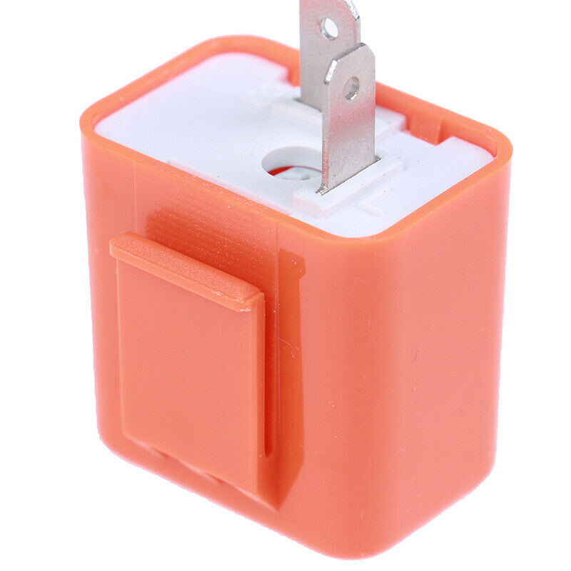 2-Pin Motorcycle Speed Adjustable LED Turn Signal Indicator Flasher Relay 1 WF