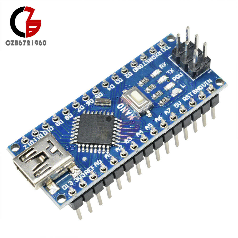5PCS 5V 16MHz Nano V3.0 Mini USB ATmega328P-AU Micro Controller CH340G Driver