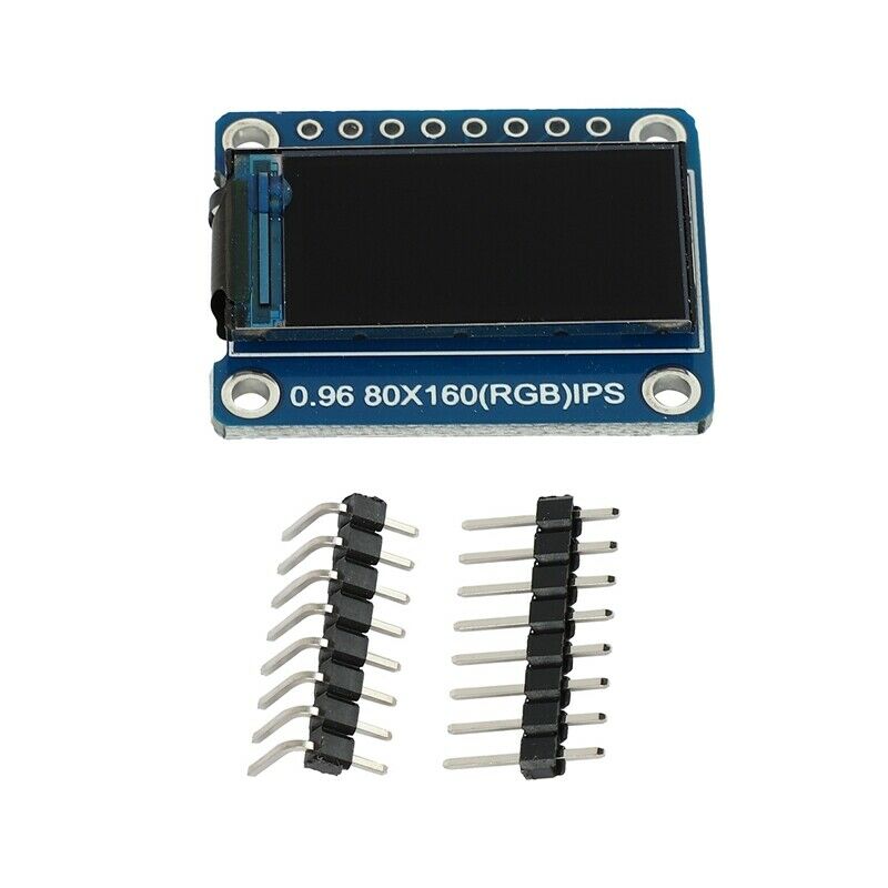 Ips 0.96 Inch 8 Pin Spi  65K Full Color Tft Module St7735 Drive Ic 80 x 160 LcH2