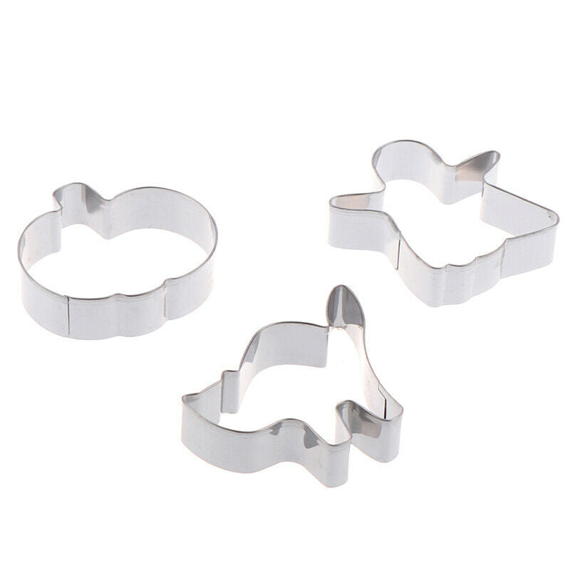 3pcs/set Halloween Cookie Cutter Set Biscuit Mold Party Suppli.l8