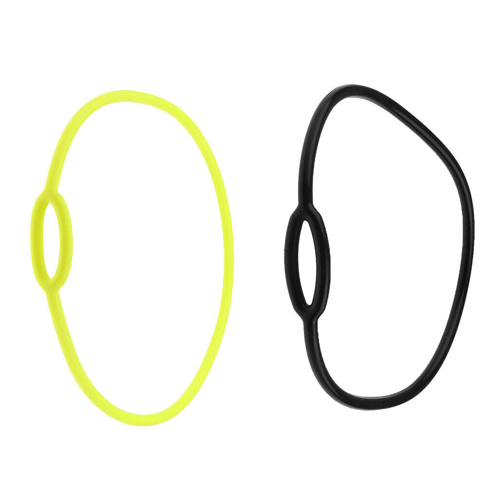 2 Pieces Silicone Regulator Necklace Bungee Accessories Underground Water