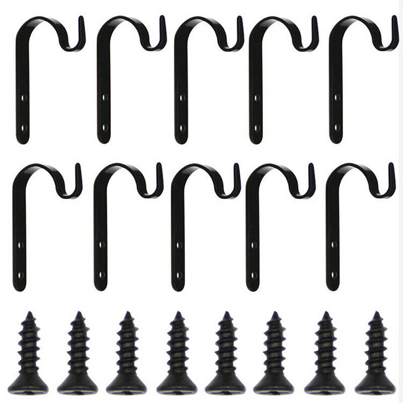 1Pcs with 2 screw J-hook Wall Hanger Screw Hooks For Bathroom Room Cloth .l8