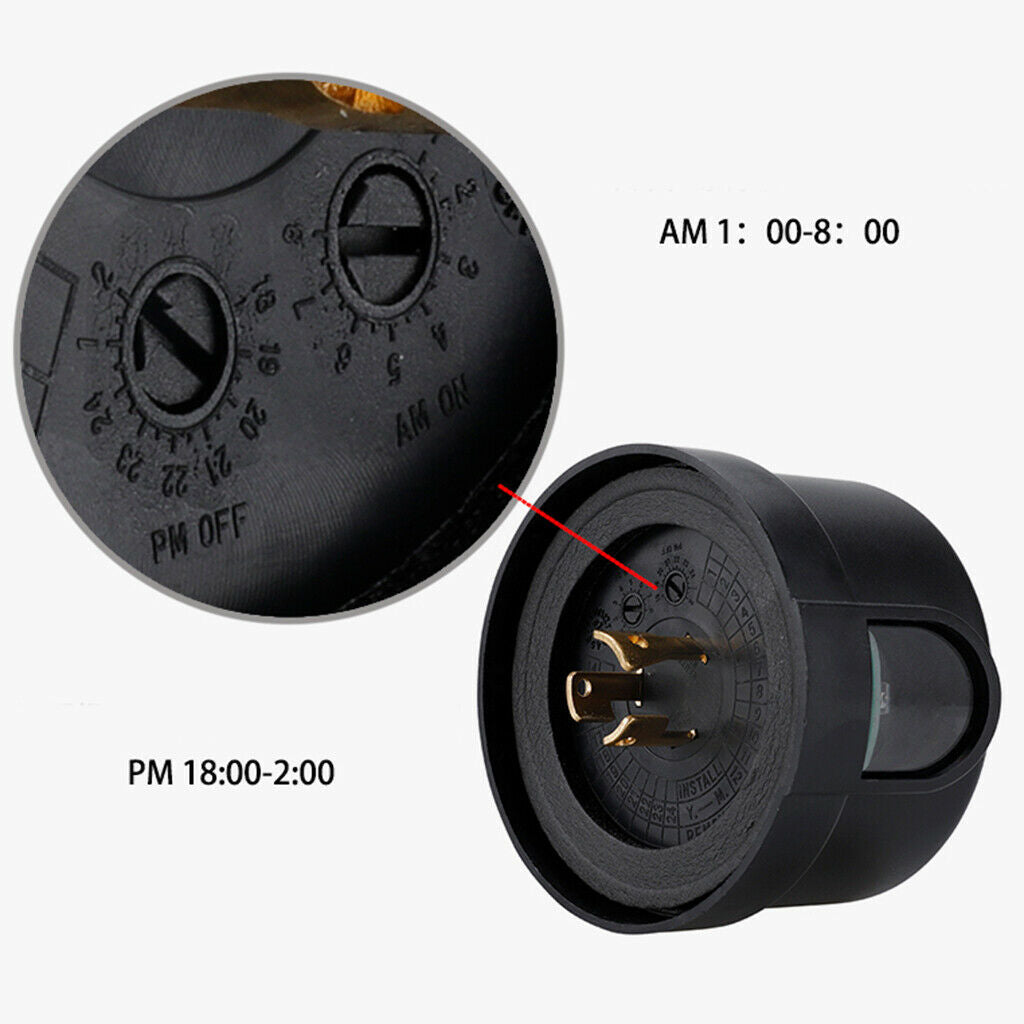 1pc Dusk to Dawn Sensor Photocell Light Control Switch For Outdoor Street Lamp