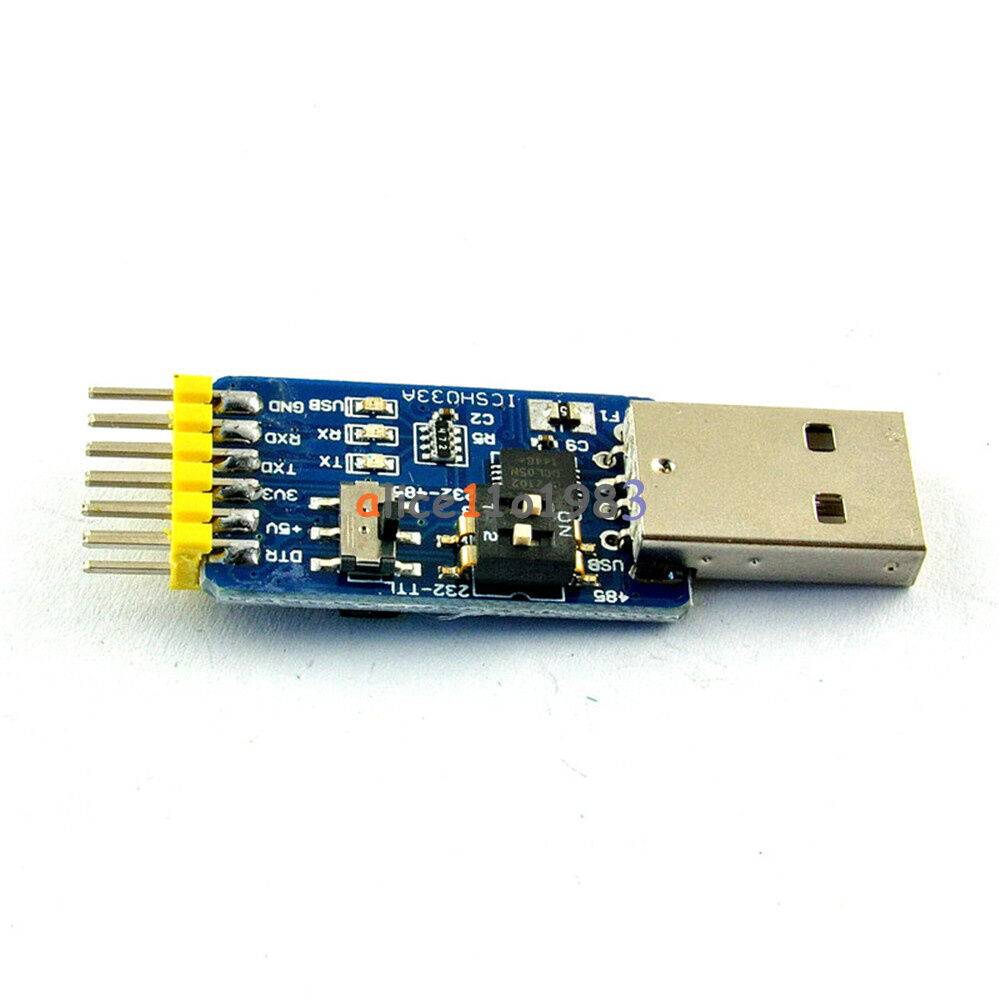 USB CP2102 to TTL RS232 USB TTL to RS485 Mutual Convert 6 in 1 Convert Module