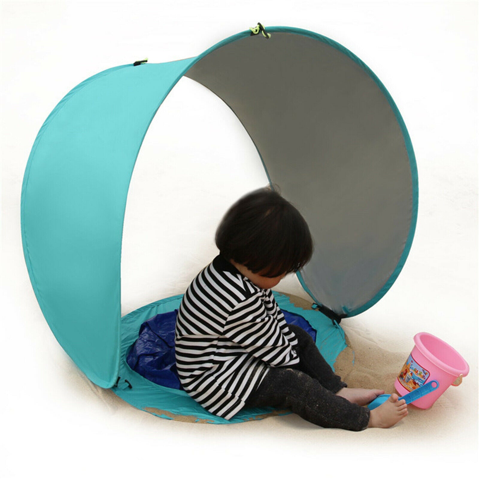 Baby Beach Tent with Pool Infant Sun Shelter Under Age 3 Kids Awning UPF 50+