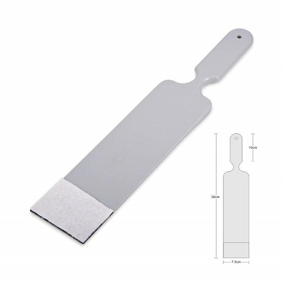 Long Handle Felt Squeegee w/ 2 Scouring Pad Window Tint Solar Film Laying Tool